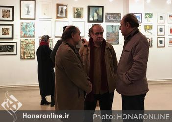 نمایشگاه آثار چند نسل هنرمندان معاصر ایران در گالری لاله
