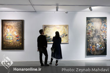 نمایشگاه نقاشی مراد فتاحی در گالری گویا