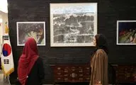 نمایشگاه نقاشی مسیح میرحسینی در منزل سفیر کره جنوبی