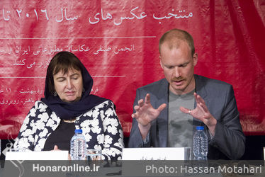 کنفرانس مطبوعاتی نمایشگاه عکسهای خبری جهان در فرهنگسرای نیاوران 