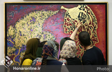 نمایشگاه نقاشی آرش لاهیجی در گالری نگاه