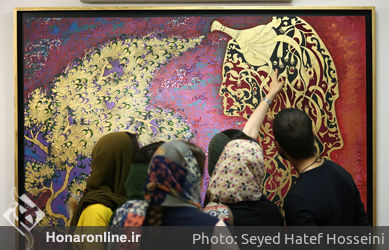 نمایشگاه نقاشی آرش لاهیجی در گالری نگاه