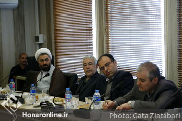 نشست تکریم و تقدیر از سید جواد جعفری در معاونت هنری