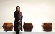 پتانسیل بالای حروف فارسی در مجسمه‌سازی/ امین الهی از نمایشگاه 
