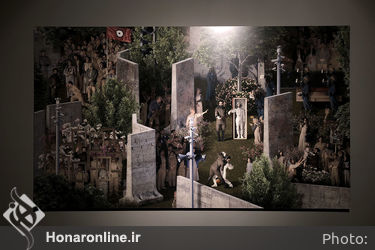 نمایشگاه آثار سیامک فیلیزاده در گالری ایرانشهر