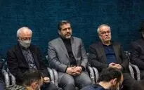 حضور وزیر فرهنگ در مراسم تشییع مرحوم عماد افروغ