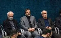 حضور وزیر فرهنگ در مراسم تشییع مرحوم عماد افروغ