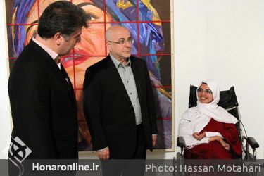 نمایشگاه نقاشی های سمانه احسانی نیا در گالری شماره 2 فرهنگسرای نیاوران