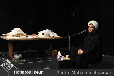 مراسم "شب قدر" در کارگاه خیریه تولید ماسک بنیاد فرهنگی هنری رودکی در تالار حافظ 