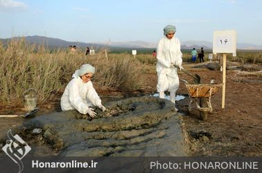 دومین جشنواره ملی مجسمه‌های نمکی نهبندان/ 1