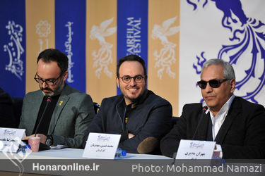 نشست خبری فیلم درخت گردو در چهارمین روز سی و هشتمین جشنواره فیلم فجر در پردیس ملت