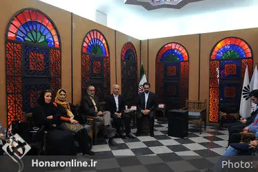 ورکشاپ نقالی دکتر پرویز ممنون در موسسه توسعه هنرهای معاصر