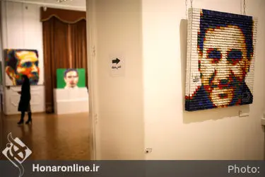 افتتاحیه نمایشگاه پرتره 100 چهره ورزشی ایران در کاخ سعدآباد