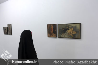 نمایشگاه نقاشی رسول اکبرلو در گالری اُ