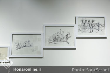 نمایشگاه آثار جهانگیر درویش در گالری فرمانفرما