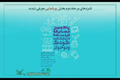 معرفی نامزدهای بخش پویانمایی مسابقه کانون پرورش فکری