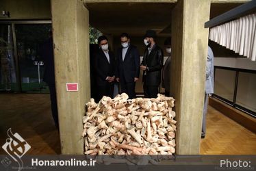 افتتاحیه یازدهمین دوسالانه ملی سرامیک ایران در فرهنگسرای نیاوران