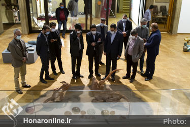 افتتاحیه یازدهمین دوسالانه ملی سرامیک ایران در فرهنگسرای نیاوران