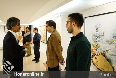 نمایشگاه نقاشی حمید حمیدی در گالری والی