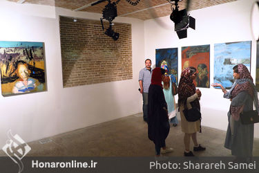 نمایشگاه گروهی گروه هنری "برجاس" در گالری پروژه‌های آران