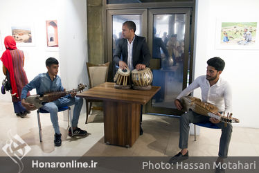 بازدید سید مجتبی حسینی از نمایشگاه "افغانستان،فرهنگ وزندگی در رمضان"