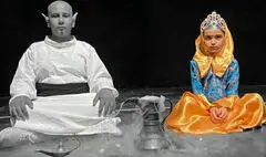 اجرای «چراغ جادو» در تئاتر شهر کرج