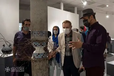 افتتاح دومین نمایشگاه کاربردی‌های معناگرا در خانه هنرمندان