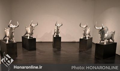 نمایشگاه مجسمه های مجتبی رمزی با عنوان «کازینو عدن» در گالری خاک