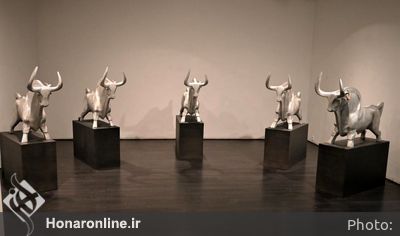 نمایشگاه مجسمه های مجتبی رمزی با عنوان «کازینو عدن» در گالری خاک