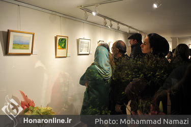 نمایشگاه نقاشی‌های زنده‌یاد عباس کیارستمی در گالری گلستان