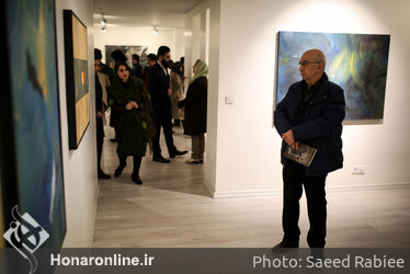 افتتاحیه نمایشگاه نقاشی های سعید رفیعی منفرد در گالری ساربان