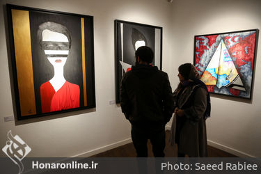 نمایشگاه نقاشی ناصر پلنگی و لباس بهنود جواهرپور در گالری آریانا 