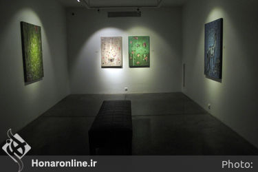 نمایشگاه آثار یاسمن نیازی در گالری شیرین