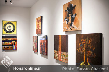 نمایشگاه گروهی "روی دیگر پنجره" در گالری دارگون