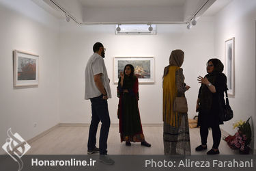 نمایشگاه نقاشی های سامان فرهنگی در گالری دید