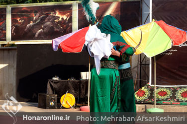 اجرای بیست و نهمین آیین تعزیه در فرهنگسرای خاوران