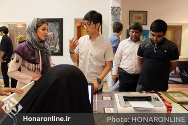 دومین بازار آثار هنری در خانه هنرمندان