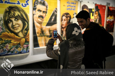 افتتاحیه طراحی اعلان سردر سینما در ایران در گالری سلام