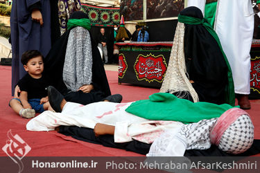 اجرای بیست و نهمین آیین تعزیه در فرهنگسرای خاوران
