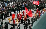 Tent-burning ceremony in Ashura Day held in Tehran