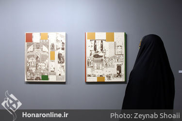  نمایشگاه گروهی "مصورنامه" درگالری زیرزمین دستان