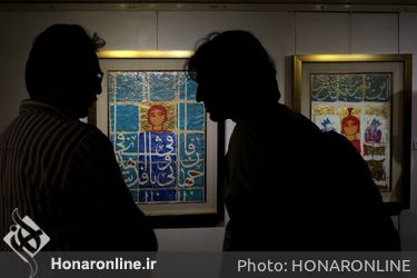 نمایشگاه نقاشی‌های علی قهرمانی در گالری سیحون