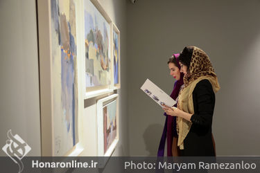 نمایشگاه نقاشی ژیلا کامیاب در گالری ساربان