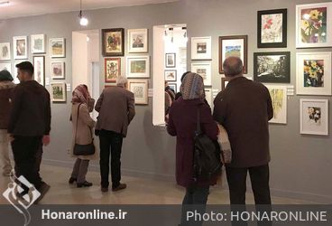 نهمین نمایشگاه آثار چند نسل هنرمندان معاصر ایران در گالری لاله