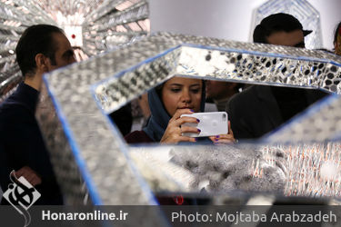 افتتاح تالار دائمی منیر فرمانفرمائیان در باغ موزه نگارستان دانشگاه تهران