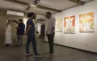 نمایشگاه نقاشی رضا رزم در گالری سلوک