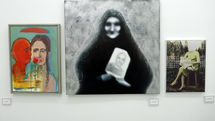 Visit Group Paintings Exhibit in A Gallery 