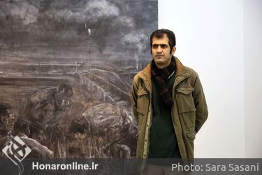 نمایشگاه آثار مجید فتحی در گالری آب انبار