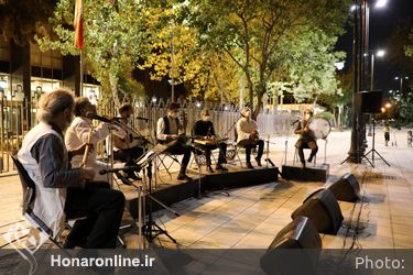 اجرای گروه آوای حنانه در پهنه رودکی