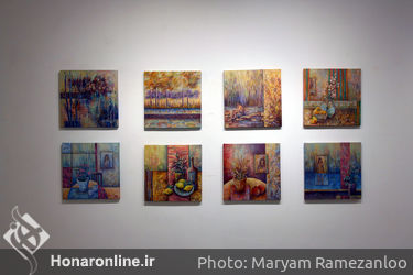 نمایشگاه نقاشی پریسا رحمانی در گالری نگر
